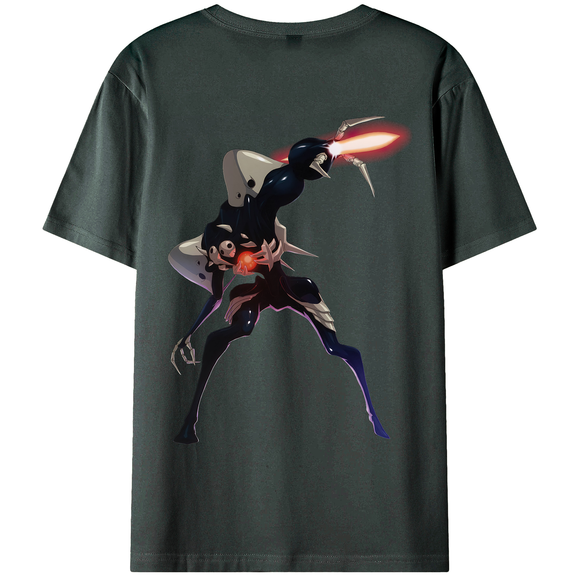 （画像用） EVA 新世紀エヴァンゲリオン 綿100％ メンズ半袖Tシャツ（バックプリント） 通気性